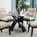 Jasmin 5 Pc Dining Table Set - U&U Home Budget Furniture (Carteret, NJ)