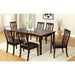 Langford 7 Pc. Dining Table Set - U&U Home Budget Furniture (Carteret, NJ)