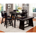 Hurley 7 Pc Counter Ht Table Set - U&U Home Budget Furniture (Carteret, NJ)