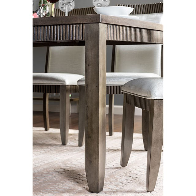 Forbes Dining Table 5 - U&U Home Budget Furniture (Carteret, NJ)