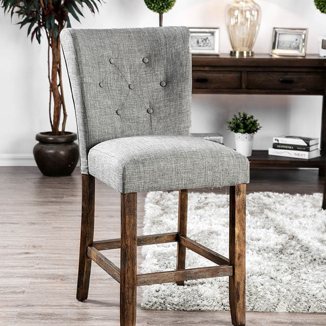 Schoten Counter Ht. Chair (2/Ctn) - U&U Home Budget Furniture (Carteret, NJ)