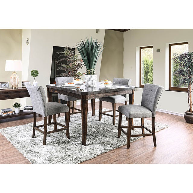 Schoten Counter Ht. Chair (2/Ctn) - U&U Home Budget Furniture (Carteret, NJ)