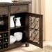 PAULINA Rustic Walnut Dining Table - U&U Home Budget Furniture (Carteret, NJ)