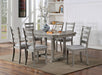Laquila Dining Table Set Bench - U&U Home Budget Furniture (Carteret, NJ)