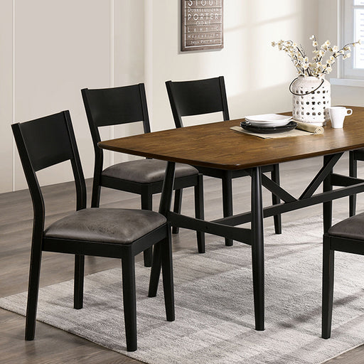 Oberwil 7 Pc Dining Table Set - U&U Home Budget Furniture (Carteret, NJ)