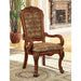 Medieve Antique Oak Dining Table - U&U Home Budget Furniture (Carteret, NJ)