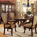 MEDIEVE Cherry Dining Table, Cherry - U&U Home Budget Furniture (Carteret, NJ)
