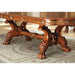 Medieve Antique Oak Dining Table - U&U Home Budget Furniture (Carteret, NJ)