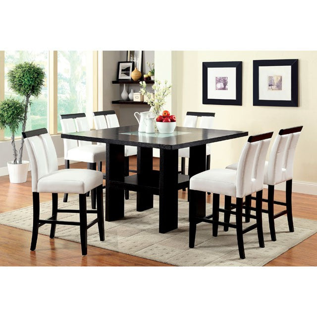 Luminar Counter Ht Table Set - U&U Home Budget Furniture (Carteret, NJ)