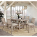 Ledyard Counter Ht. Side Chair (2/Ctn) - U&U Home Budget Furniture (Carteret, NJ)