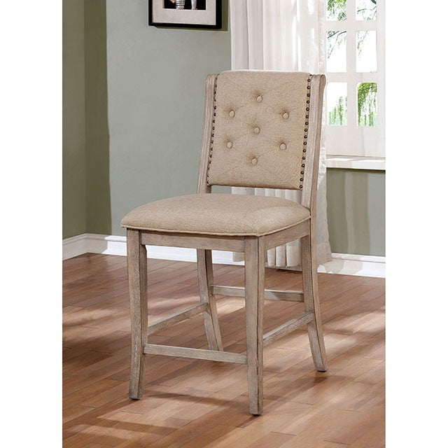 Ledyard Counter Ht. Side Chair (2/Ctn) - U&U Home Budget Furniture (Carteret, NJ)