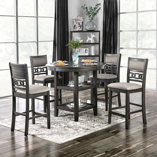 Milly 5 Pc. Counter Ht. Set - U&U Home Budget Furniture (Carteret, NJ)