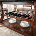 Jordyn Brown Cherry Dining Table - U&U Home Budget Furniture (Carteret, NJ)