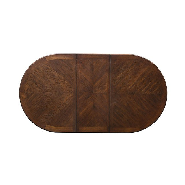 Jordyn Brown Cherry Dining Table - U&U Home Budget Furniture (Carteret, NJ)