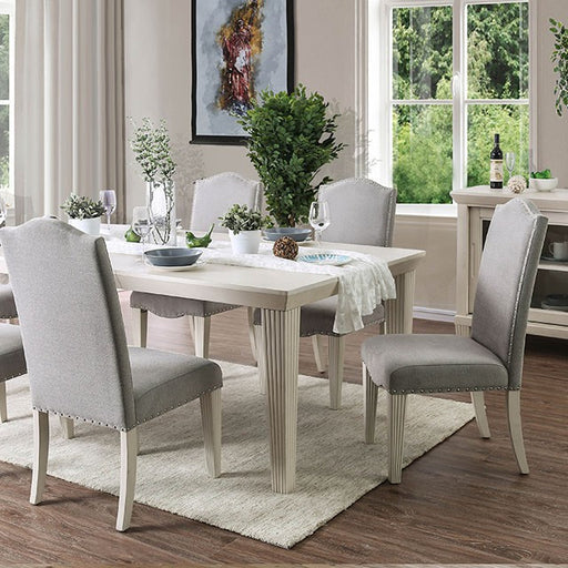 Daniella 7 Pc Dining Table Set - U&U Home Budget Furniture (Carteret, NJ)