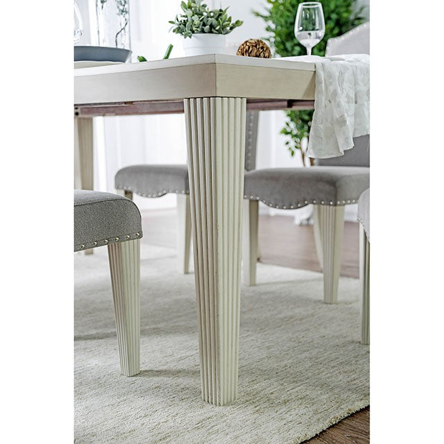 Daniella 7 Pc Dining Table Set - U&U Home Budget Furniture (Carteret, NJ)