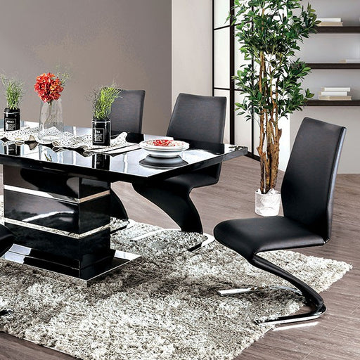 Midvale 7 Pc Dining Table Set - U&U Home Budget Furniture (Carteret, NJ)
