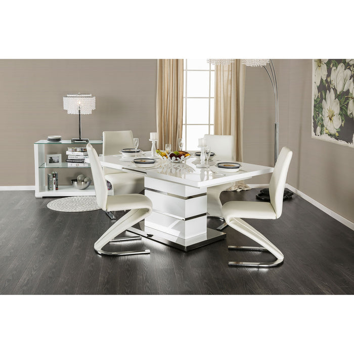 Midvale 7 Pc Dining Table Set - U&U Home Budget Furniture (Carteret, NJ)