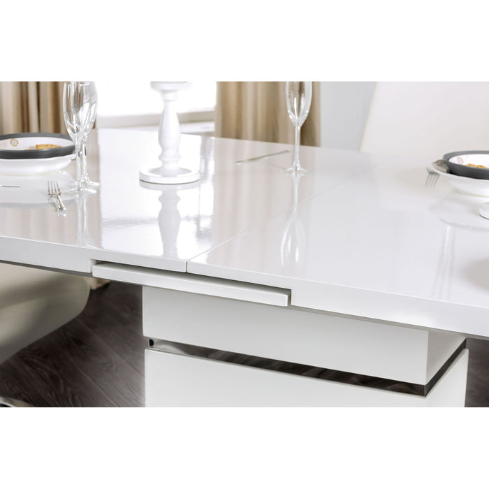 Midvale 7 Pc Dining Table Set - U&U Home Budget Furniture (Carteret, NJ)