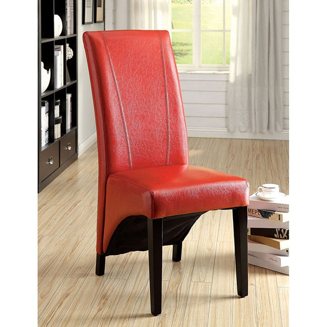 Mauna Black Round Dining Table - U&U Home Budget Furniture (Carteret, NJ)