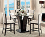MANHATTAN III Gray/White Counter Ht. Chair - U&U Home Budget Furniture (Carteret, NJ)