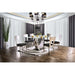 Nova 7 Pc Dining Table Set - U&U Home Budget Furniture (Carteret, NJ)