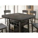 Stacie Dining Table Set - U&U Home Budget Furniture (Carteret, NJ)