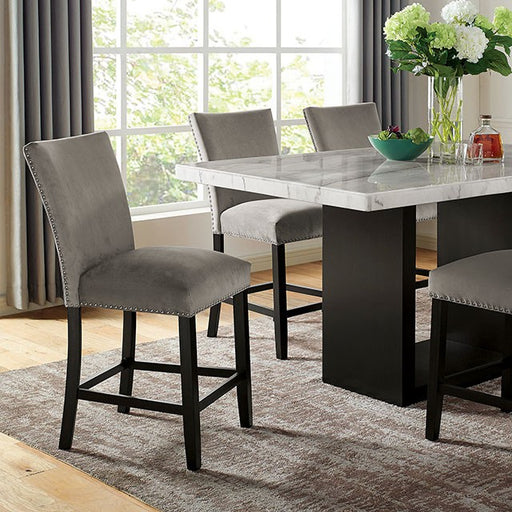 Kian 7 Pc Counter Ht Table Set - U&U Home Budget Furniture (Carteret, NJ)