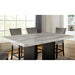 Kian 7 Pc Counter Ht Table Set - U&U Home Budget Furniture (Carteret, NJ)