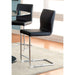 LODIA II Black Counter Ht. Chair - U&U Home Budget Furniture (Carteret, NJ)