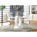 Lodia 5 Pc Counter Ht Table Set - U&U Home Budget Furniture (Carteret, NJ)
