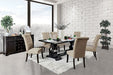 Nerissa Dining Table Set - U&U Home Budget Furniture (Carteret, NJ)