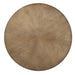 Kathryn Rustic Dark Oak Round Dining Table, Rustic Oak - U&U Home Budget Furniture (Carteret, NJ)