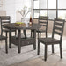 Caprice Dining Table Grey - U&U Home Budget Furniture (Carteret, NJ)
