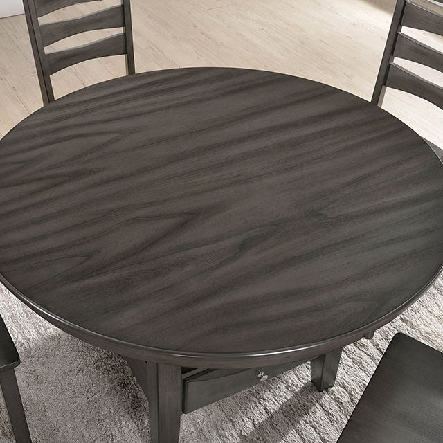 Caprice Dining Table Grey - U&U Home Budget Furniture (Carteret, NJ)