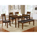 Hillsview Bench - U&U Home Budget Furniture (Carteret, NJ)