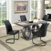 Saskia 7 Pc Dining Table Set - U&U Home Budget Furniture (Carteret, NJ)