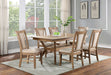 Upminster 7 Pc Dining Table Set - U&U Home Budget Furniture (Carteret, NJ)