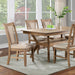 Upminster 7 Pc Dining Table Set - U&U Home Budget Furniture (Carteret, NJ)