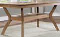 Upminster 7 Pc Dining Table Set - U&U Home Budget Furniture (Carteret, NJ)