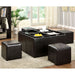 Holloway Nested Ottoman - U&U Home Budget Furniture (Carteret, NJ)