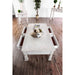 Joliet Antique White End Table - U&U Home Budget Furniture (Carteret, NJ)