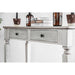 Joliet Antique White End Table - U&U Home Budget Furniture (Carteret, NJ)