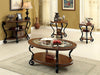 MAY Brown Cherry Side Table - U&U Home Budget Furniture (Carteret, NJ)