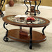 MAY Brown Cherry Coffee Table - U&U Home Budget Furniture (Carteret, NJ)