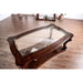 Walworth Dark Oak Coffee Table - U&U Home Budget Furniture (Carteret, NJ)