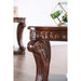 Walworth Dark Oak End Table - U&U Home Budget Furniture (Carteret, NJ)