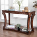 Walworth Dark Oak Sofa Table - U&U Home Budget Furniture (Carteret, NJ)