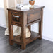 Annabel Side Table - U&U Home Budget Furniture (Carteret, NJ)