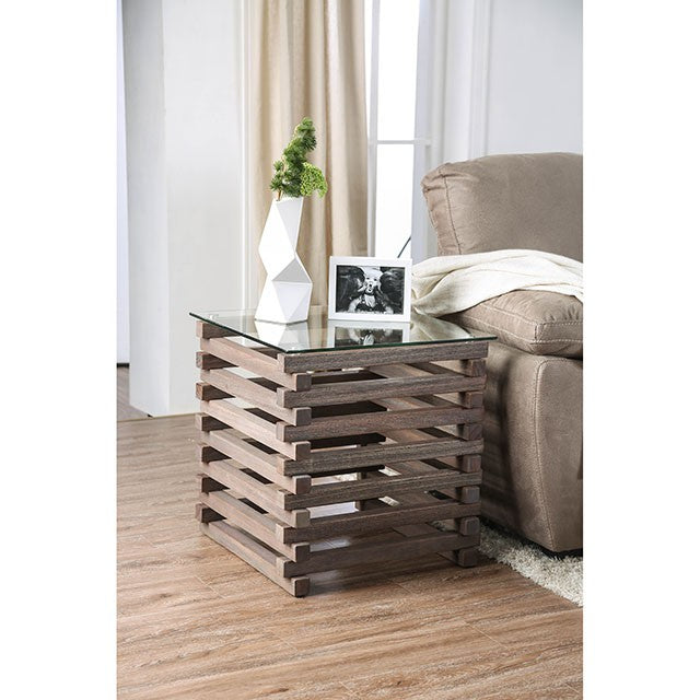 Rebekah End Table - U&U Home Budget Furniture (Carteret, NJ)